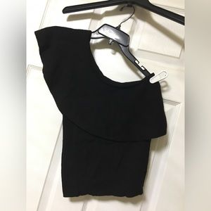 One side shoulder top